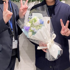 素敵な方と巡り会うことが出来て嬉しい気持ちです