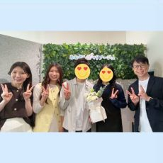 定期面談だけでなくLINE相談や電話相談も活用しました