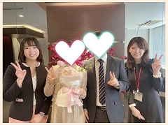 年齢的に早いうちに入会したことで活動しやすかったです