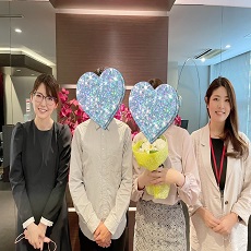 諦めずに頑張ってよかったです